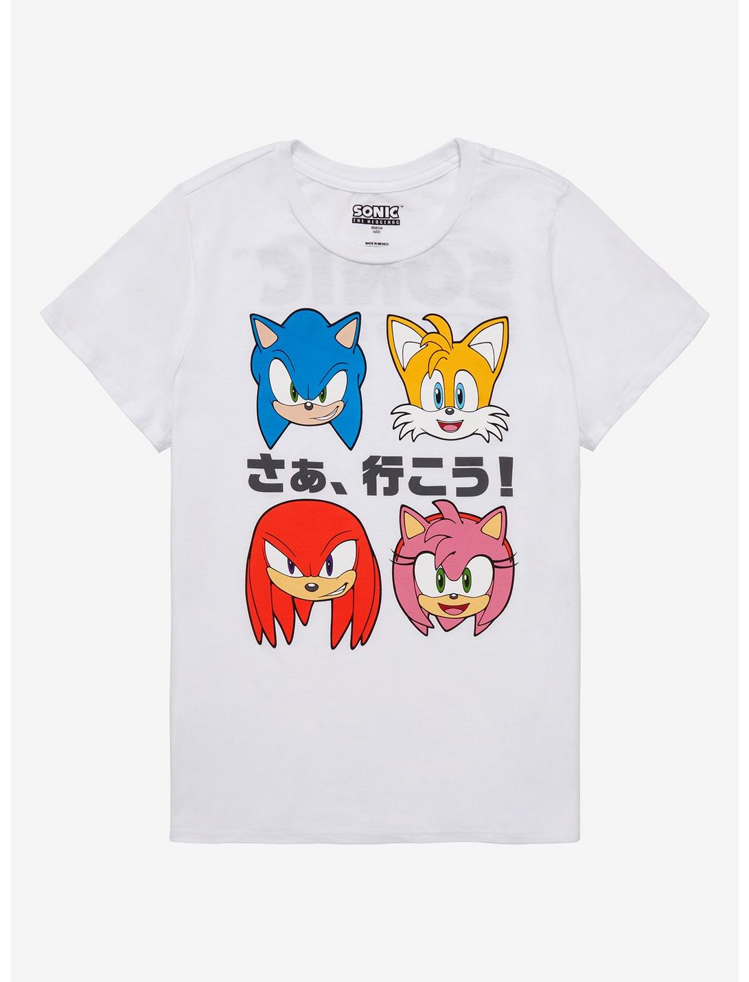 Sonic The Hedgehog Quad Boyfriend Fit Girls T-Shirt, MULTI, hi-res
