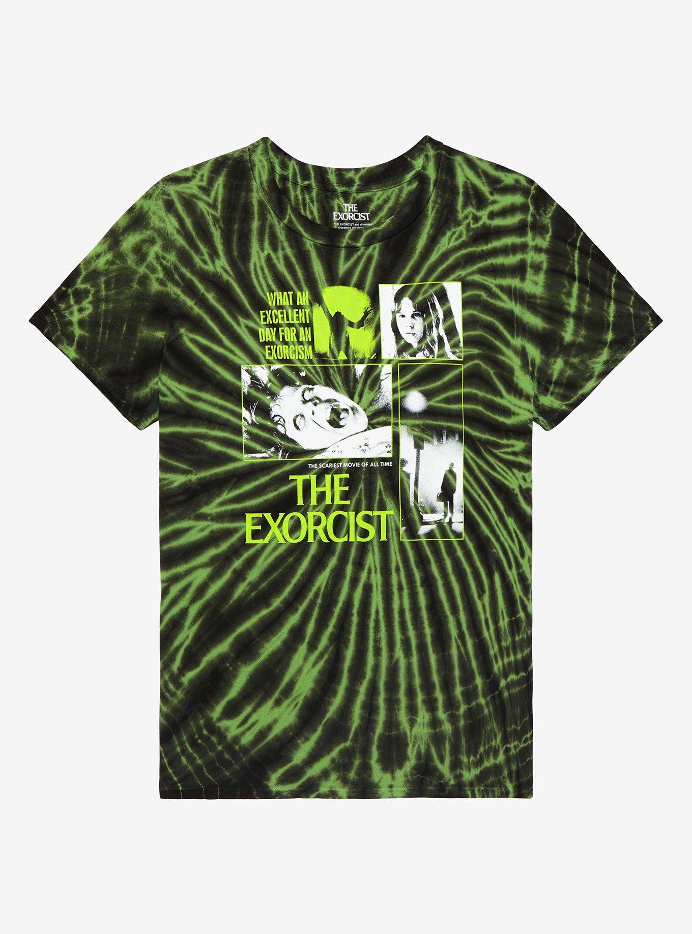 The Exorcist Excellent Day Tie-Dye Boyfriend Fit Girls T-Shirt, MULTI, hi-res