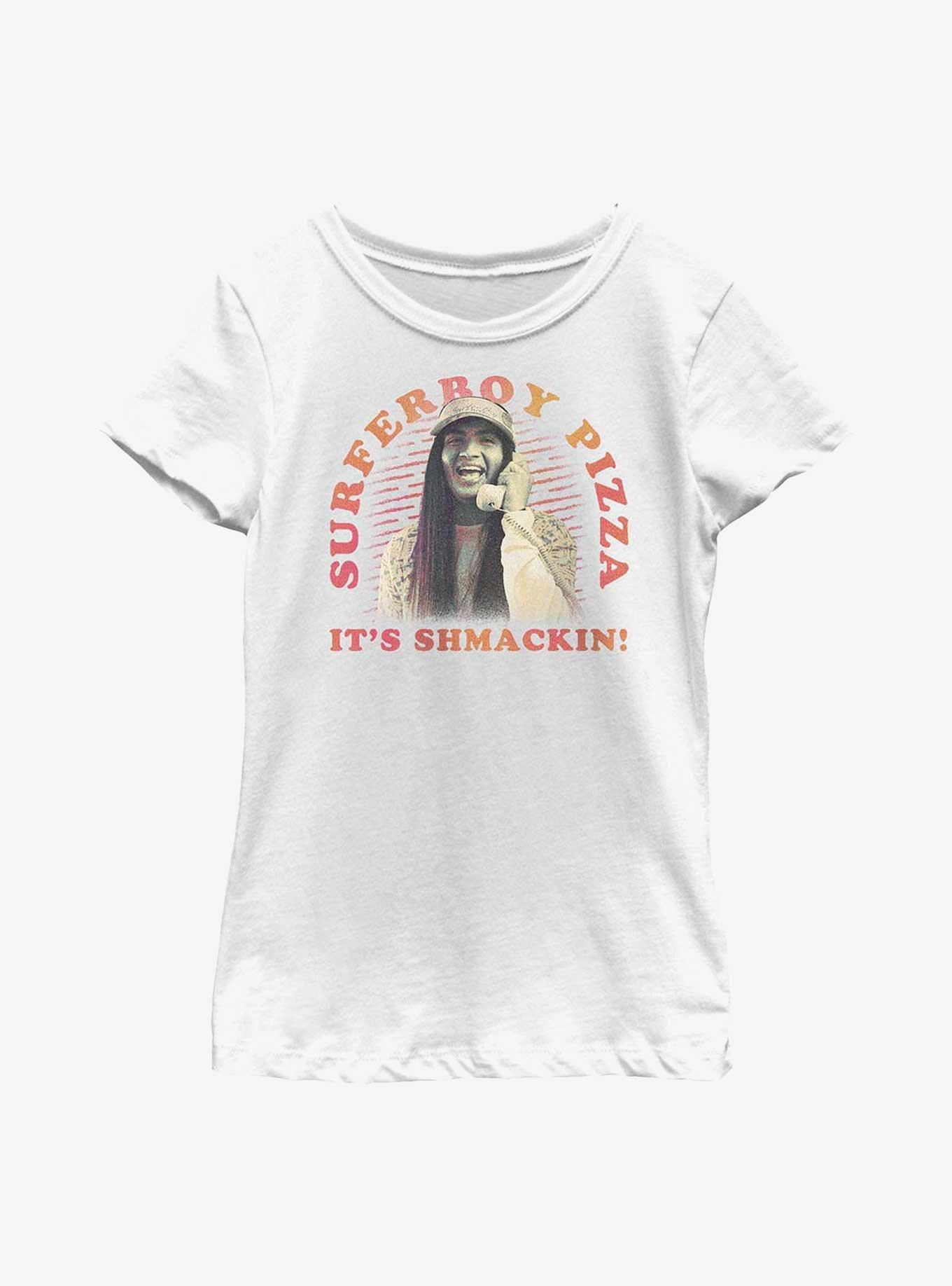 Stranger Things Argyle Shmackin Youth Girls T-Shirt, WHITE, hi-res view 1