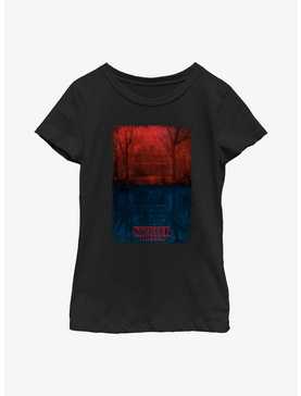 Stranger Things Creel House Upside Down Youth Girls T-Shirt, , hi-res