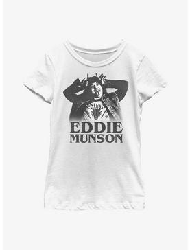 Stranger Things Eddie Munson Horns Youth Girls T-Shirt, , hi-res