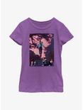 Stranger Things Floating Max Youth Girls T-Shirt, PURPLE BERRY, hi-res