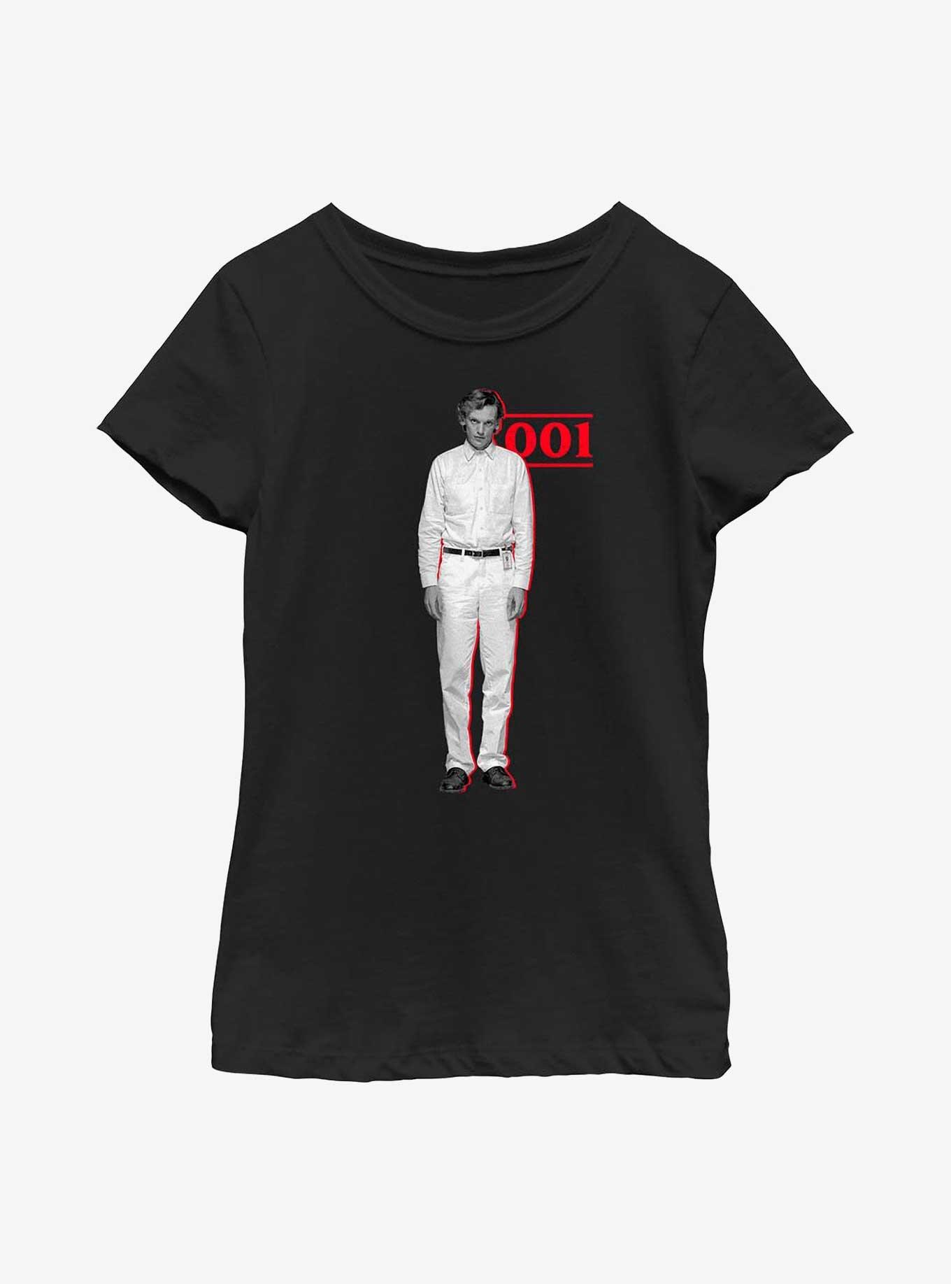 Stranger Things Test Subject 001 Youth Girls T-Shirt, BLACK, hi-res