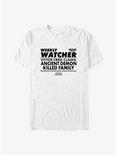 Stranger Things Weekly Watcher T-Shirt, WHITE, hi-res