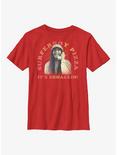 Stranger Things Argyle Shmackin Youth T-Shirt, RED, hi-res