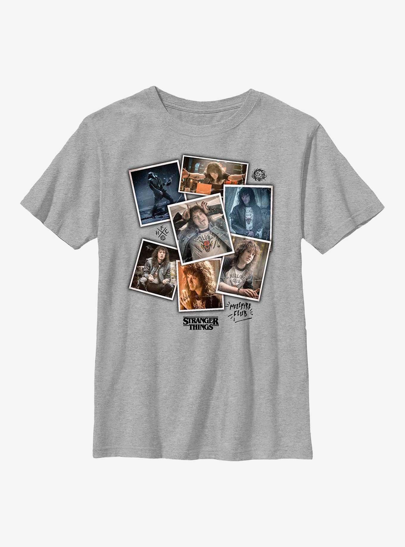 Stranger Things Eddie Collage Youth T-Shirt, , hi-res