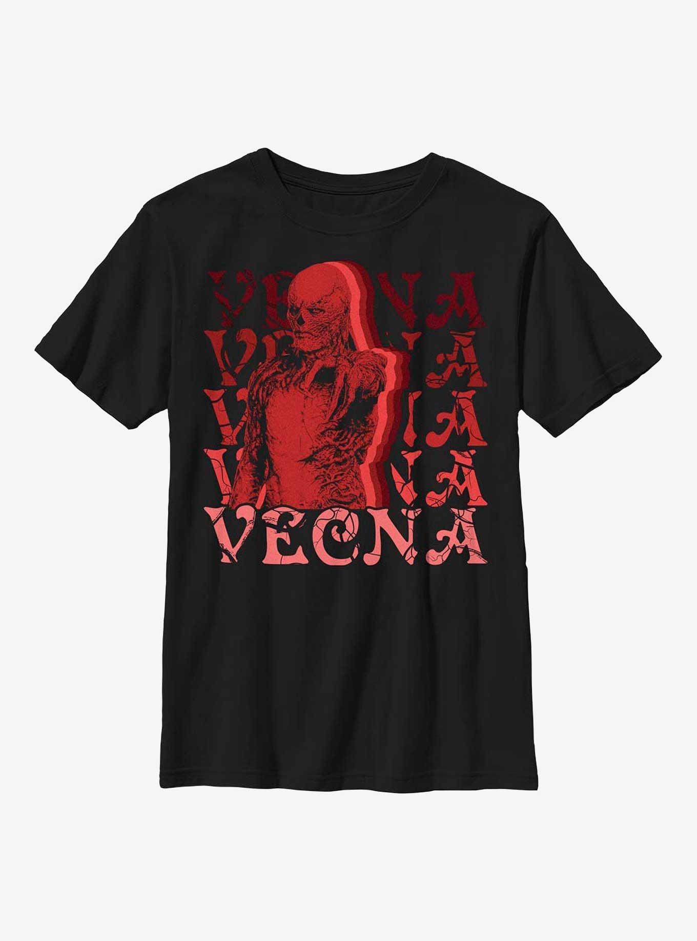 Stranger Things Vecna Stack Youth T-Shirt, , hi-res