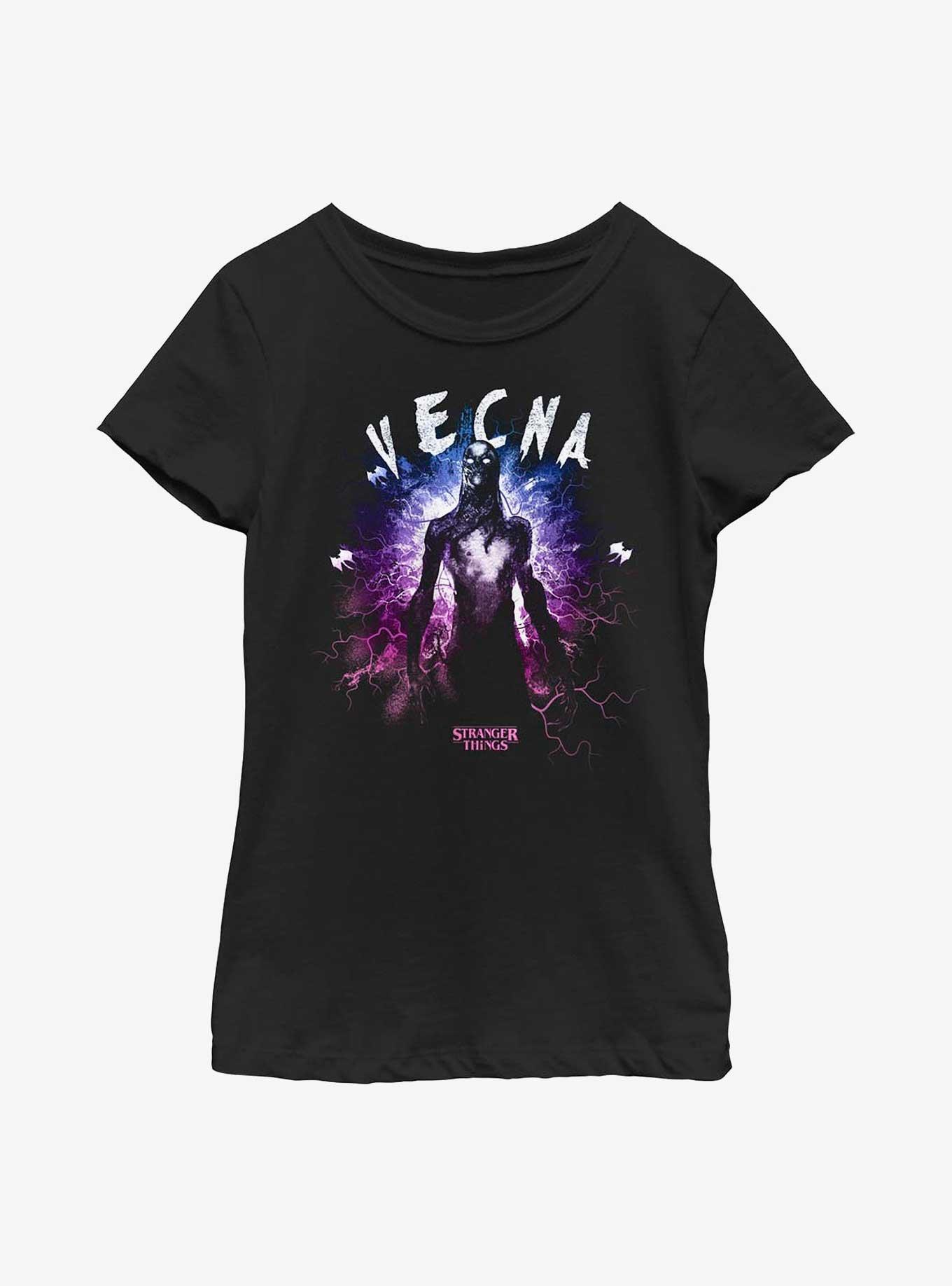 Stranger Things Vecna Dream Youth Girls T-Shirt, BLACK, hi-res