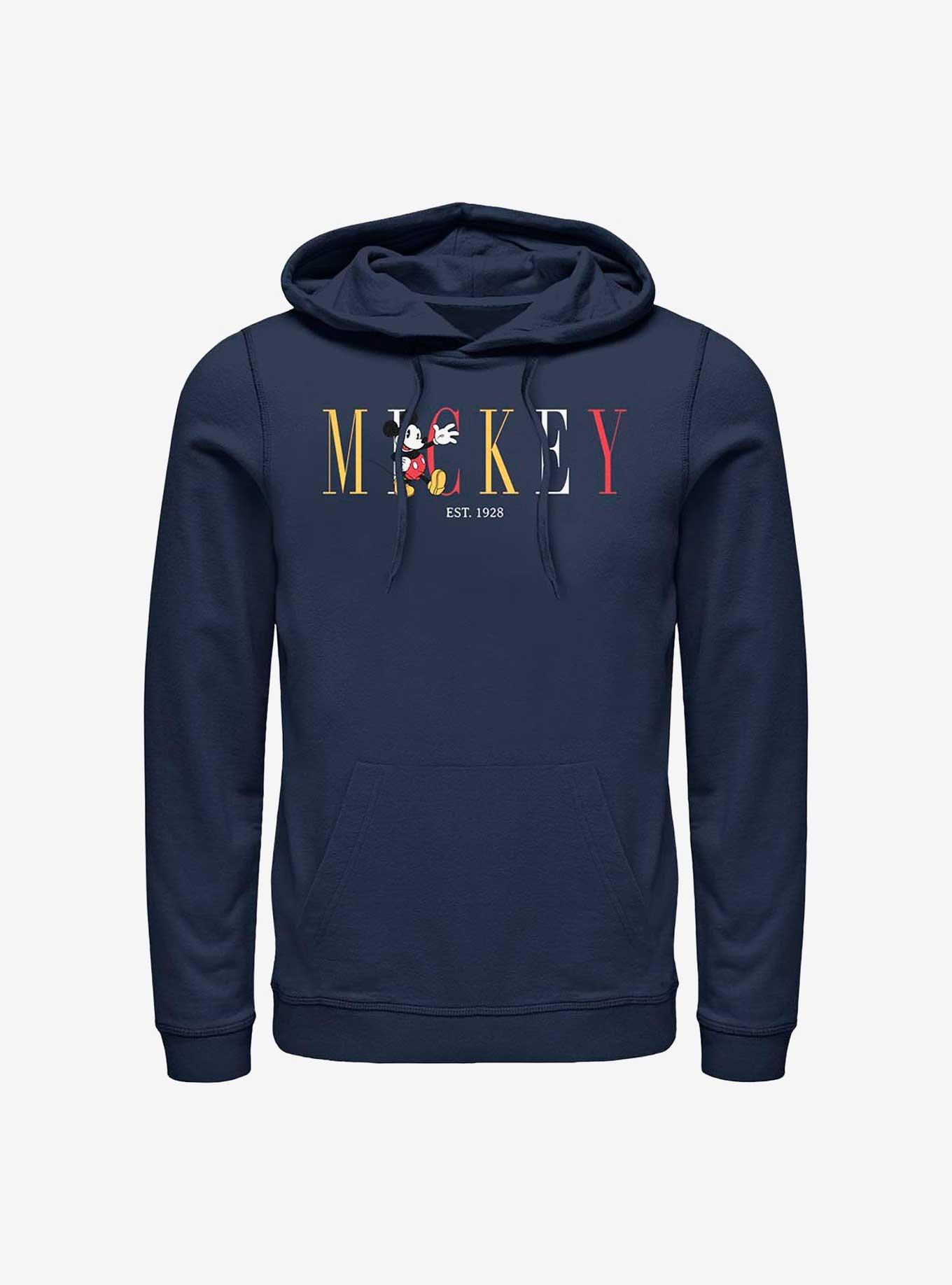 Disney Mickey Mouse Classic Mickey Hoodie, NAVY, hi-res