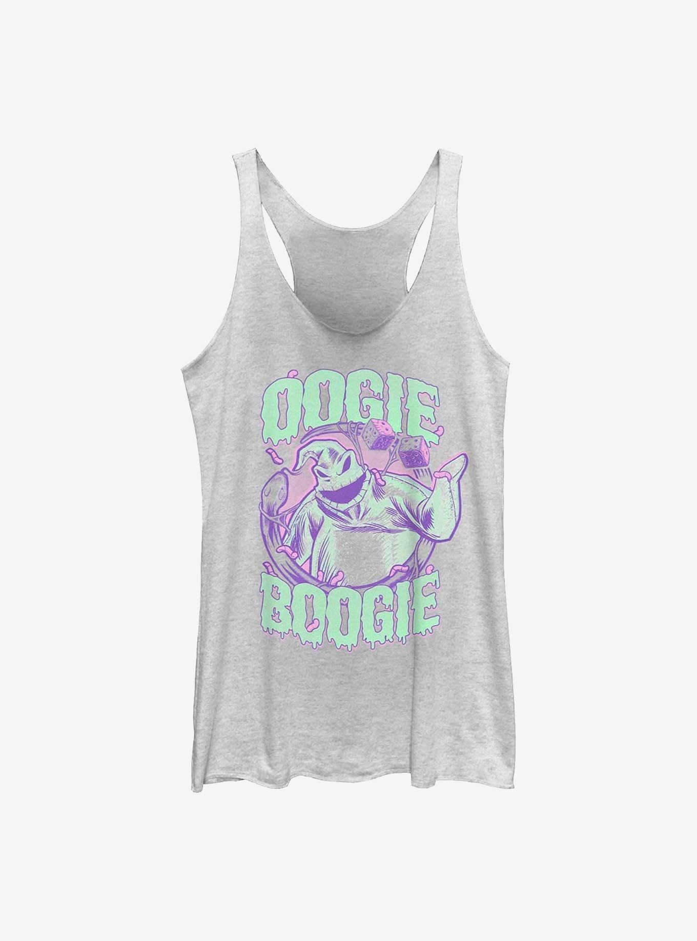 Disney The Nightmare Before Christmas Oogie Boogie Girls Tank, WHITE HTR, hi-res