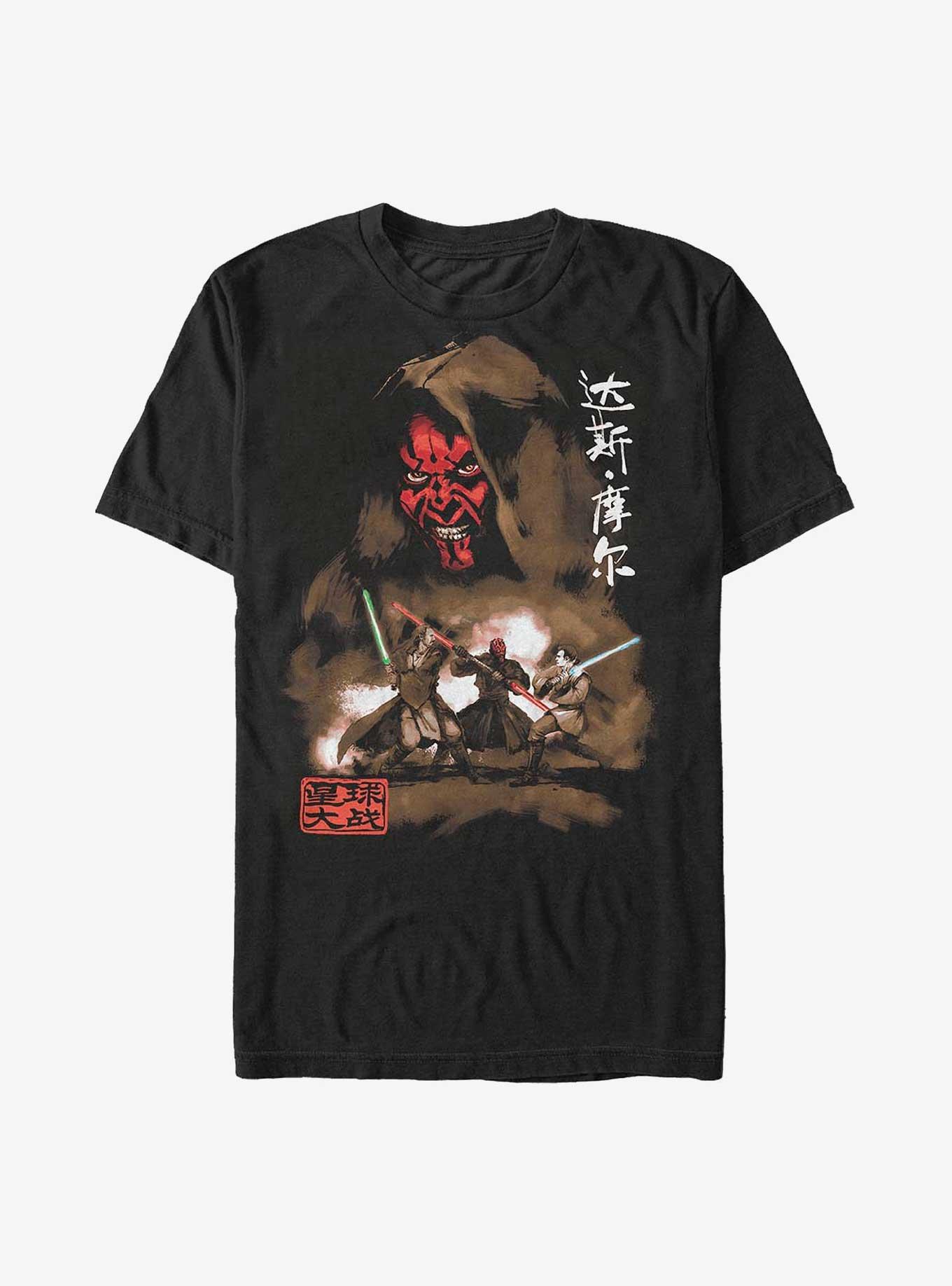 Star Wars Maul Battle Heavyweight T-Shirt