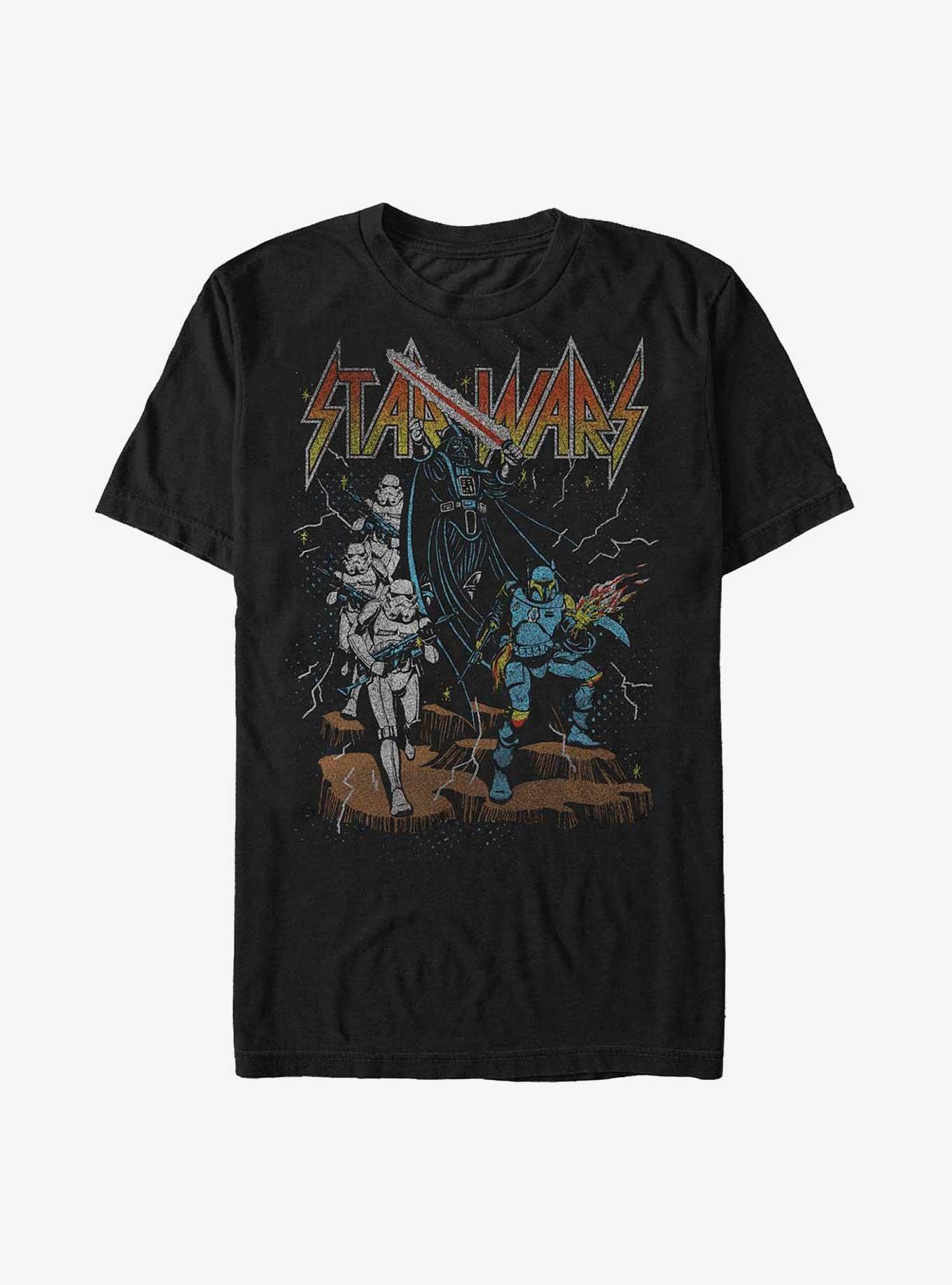 Star Wars Metal Wars T-Shirt, BLACK, hi-res