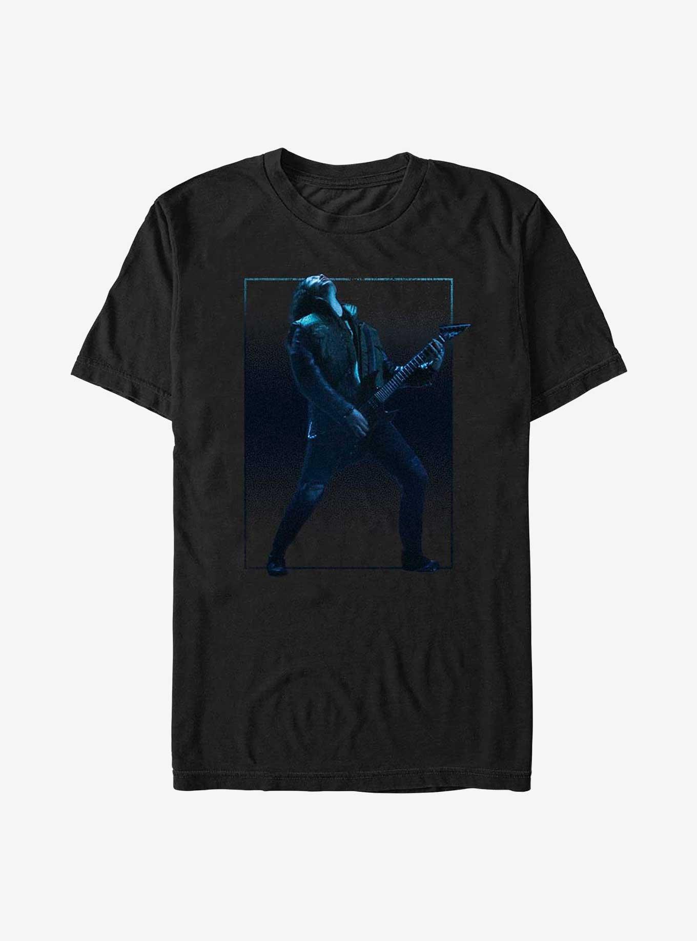 Stranger Things Eddie Munson Guitar Solo T-Shirt, BLACK, hi-res