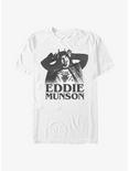 Stranger Things Eddie Munson Horns T-Shirt, WHITE, hi-res