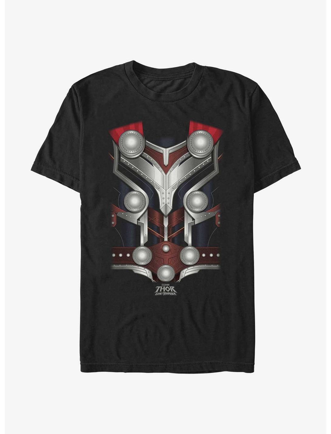 Marvel Thor: Love And Thunder Lady Thor Costume T-Shirt, BLACK, hi-res