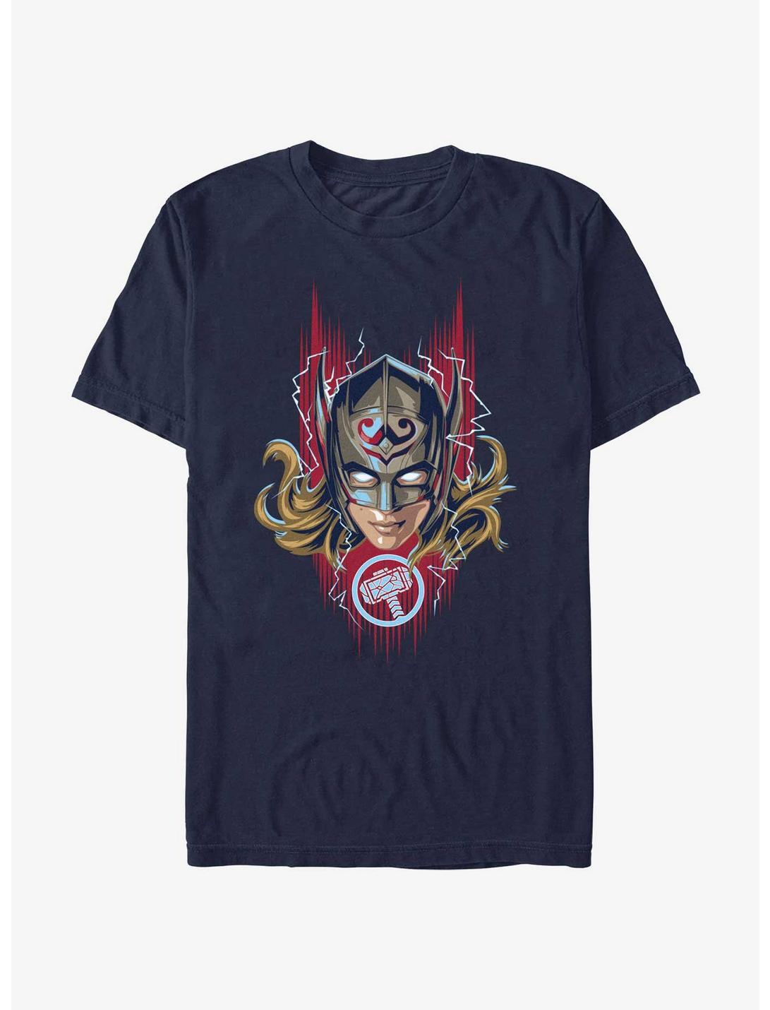 Marvel Thor: Love And Thunder Mighty Helmet T-Shirt, NAVY, hi-res