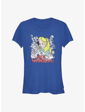 Disney Alice in Wonderland Group Girls T-Shirt, , hi-res