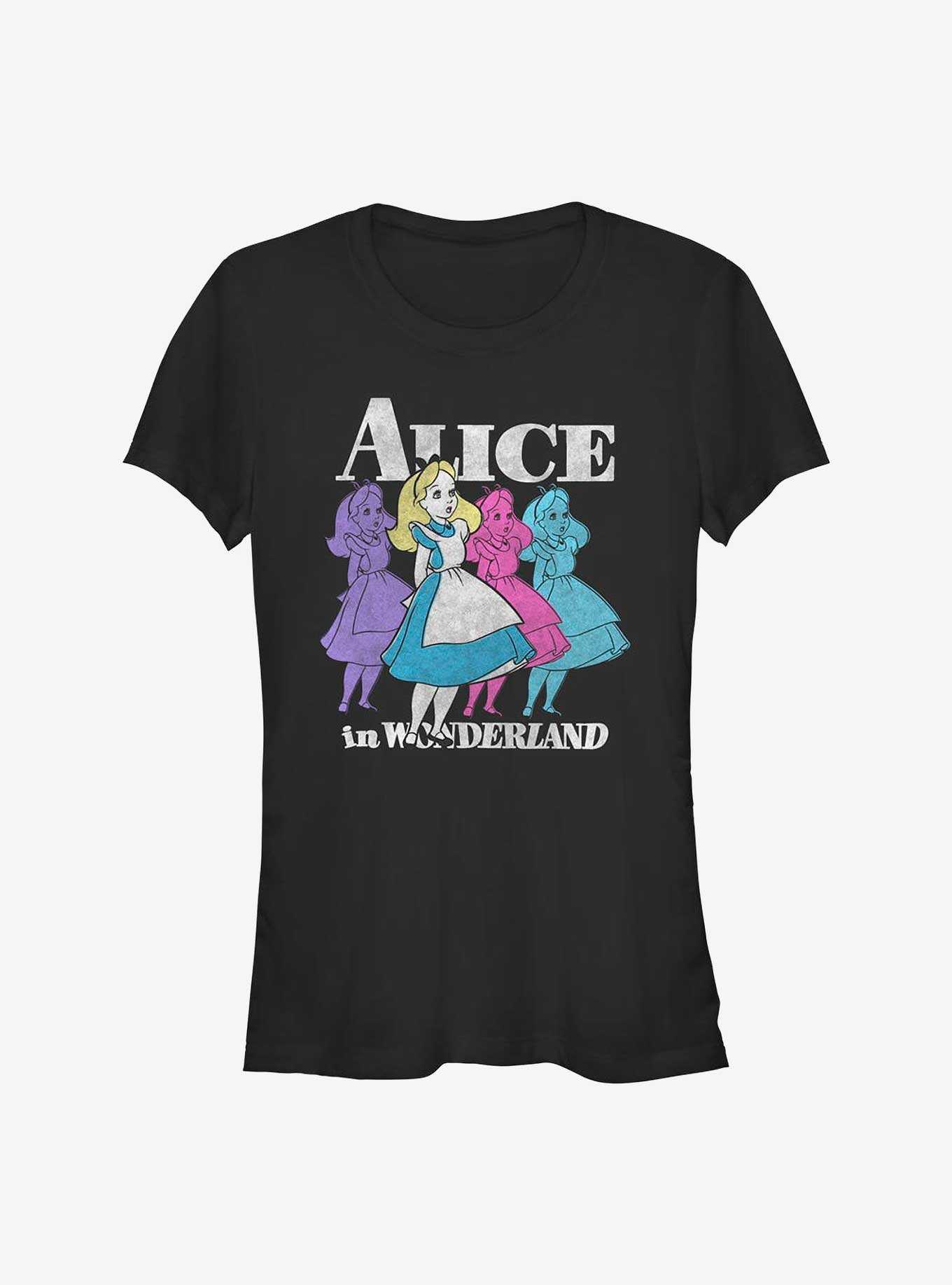 Disney Alice in Wonderland Trippy Alice Girls T-Shirt, , hi-res