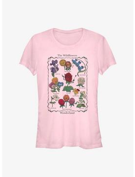 Disney Alice in Wonderland Wildflowers Chart Girls T-Shirt, , hi-res