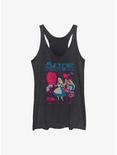 Disney Alice in Wonderland Technicolor Wonderland Girls Tank, BLK HTR, hi-res