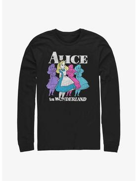 Disney Alice in Wonderland Trippy Alice Long-Sleeve T-Shirt, , hi-res