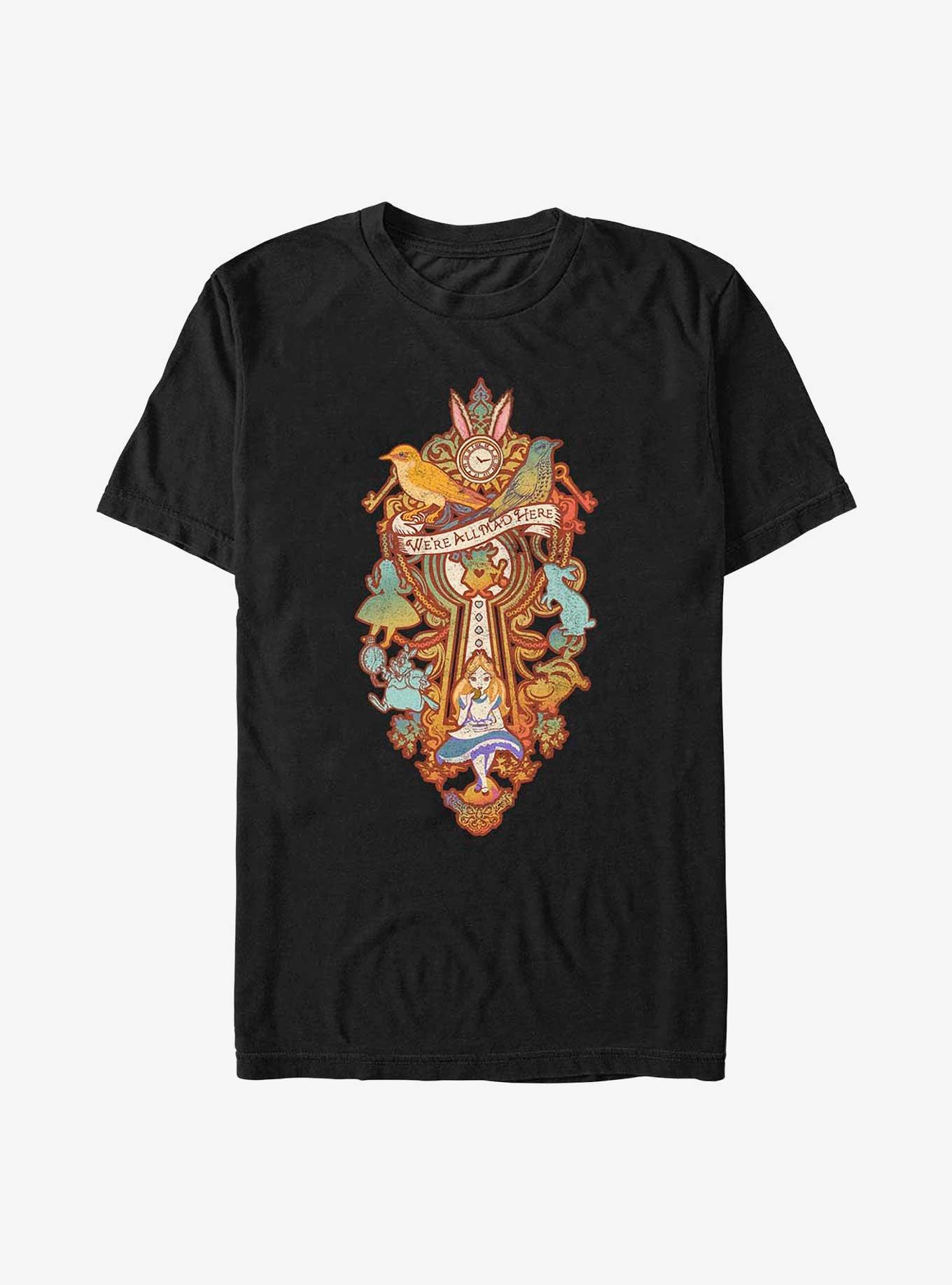 Disney Alice in Wonderland We're All Mad Here T-Shirt, , hi-res