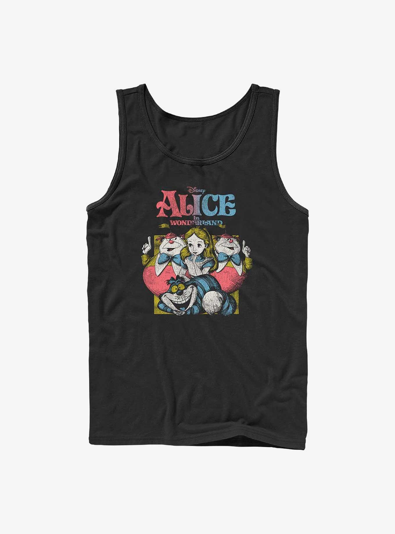 Disney Alice in Wonderland Vintage Alice Tank, BLACK, hi-res