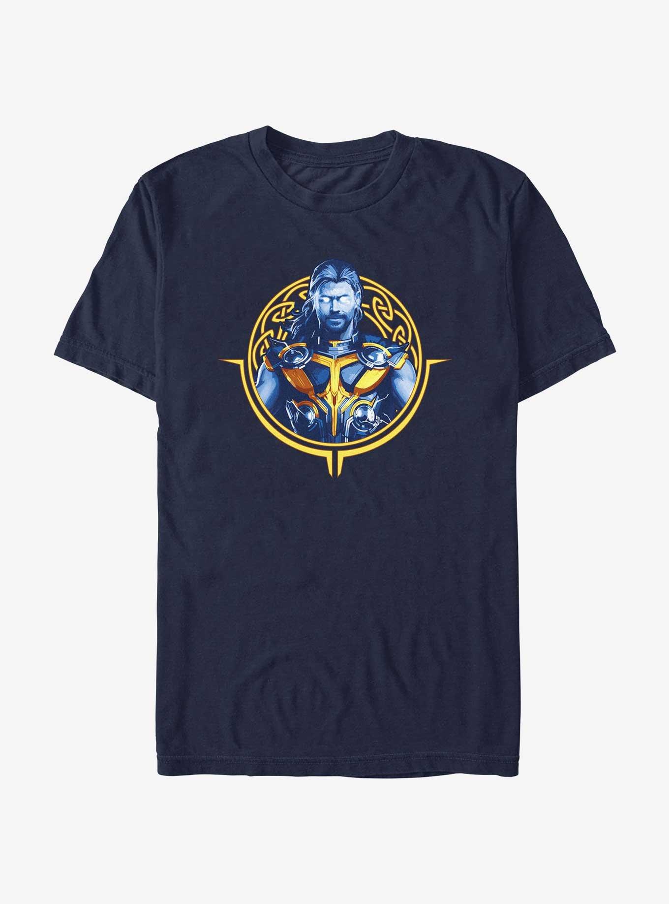 Marvel Thor: Love And Thunder Circle Badge T-Shirt, , hi-res