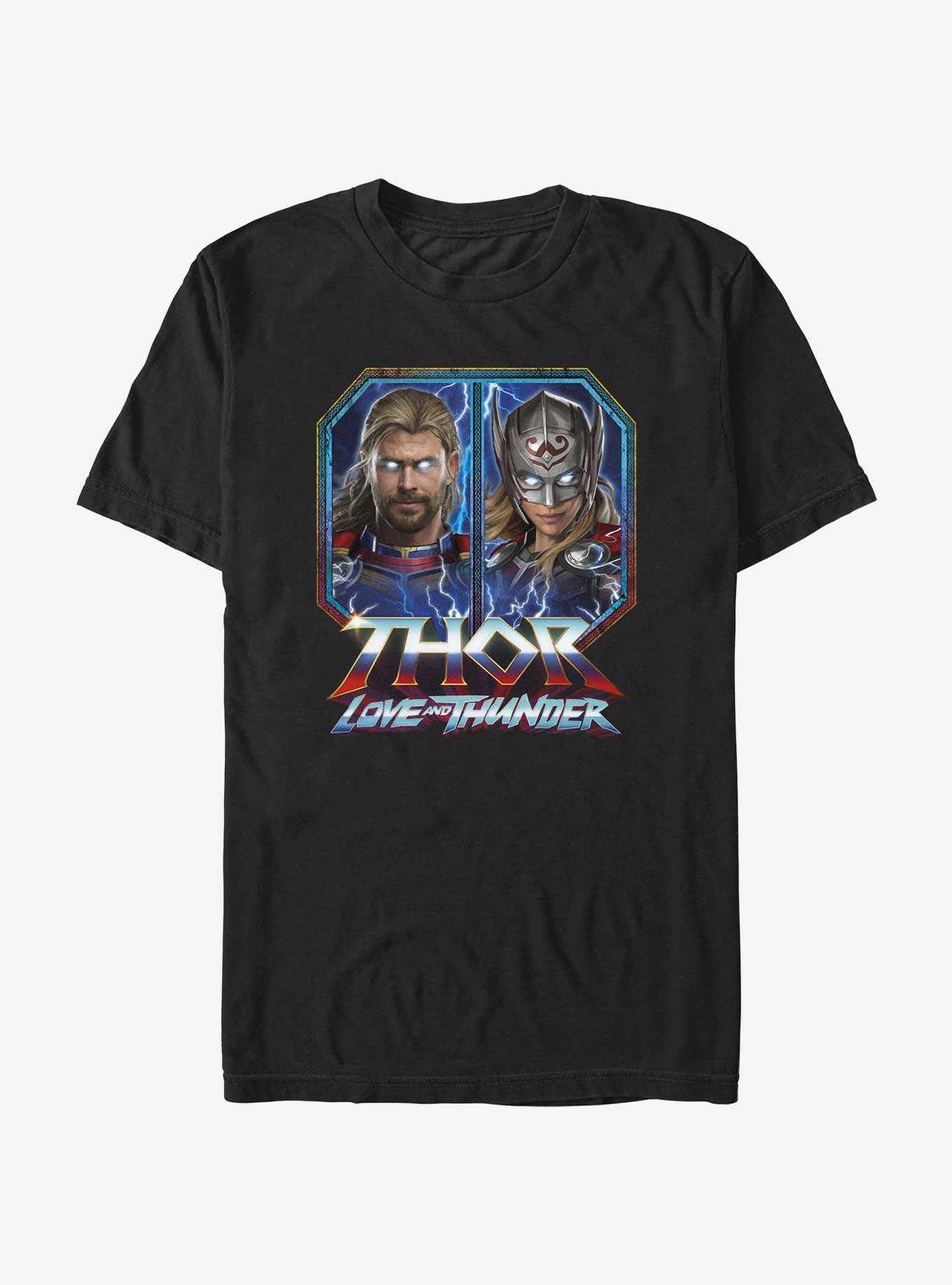 Marvel Thor: Love And Thunder Dual Portraits Boxup T-Shirt, , hi-res