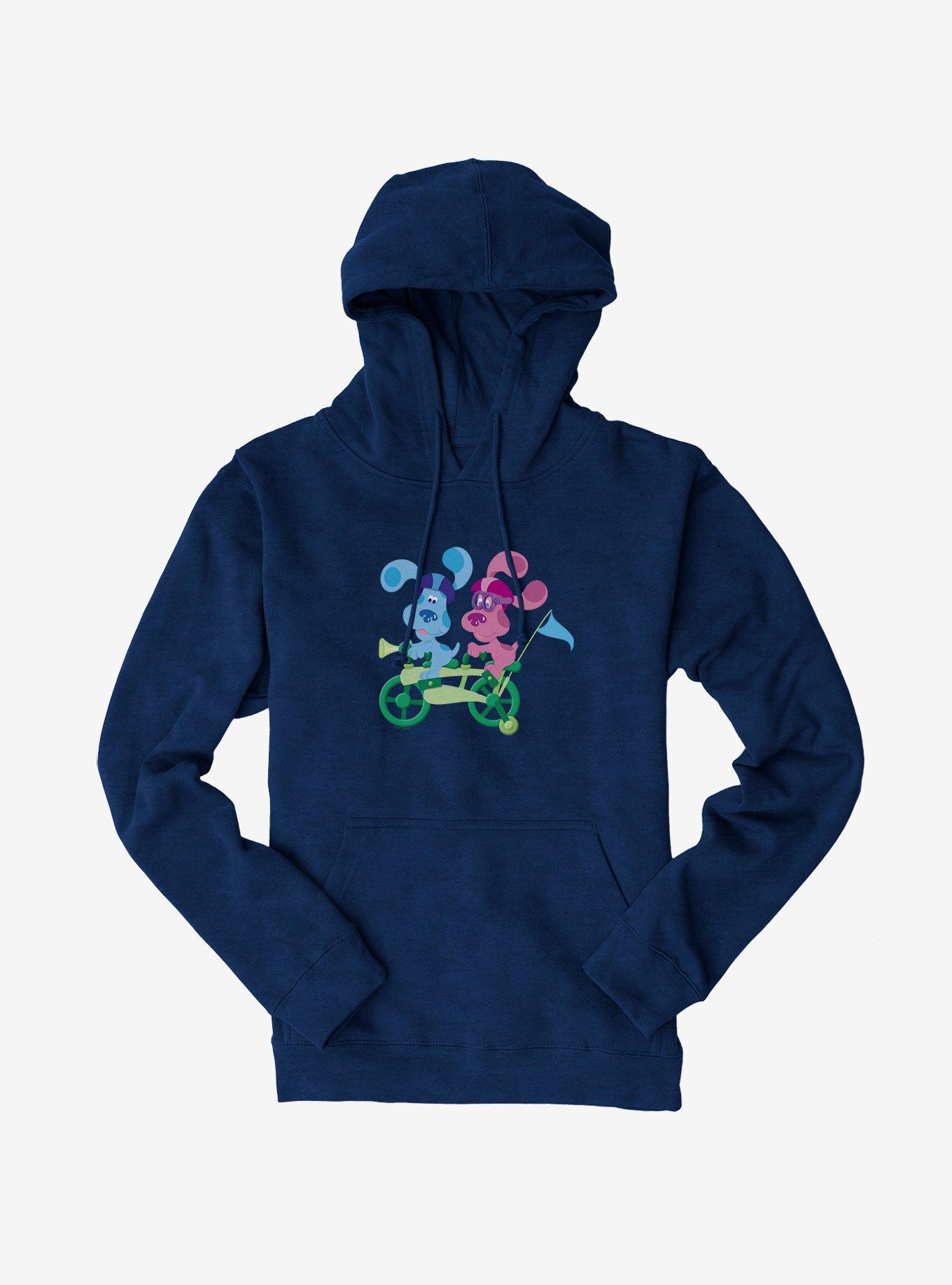 Blue's Clues Blue and Magenta Hoodie | Hot Topic