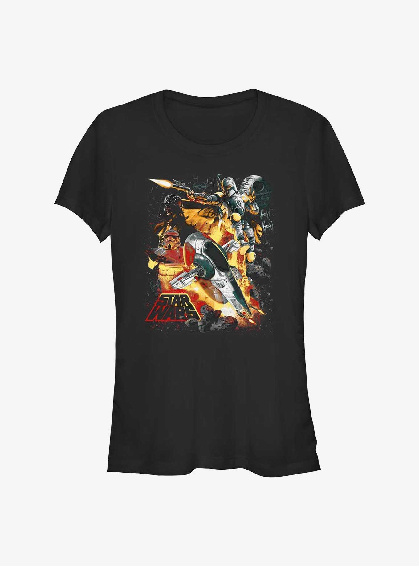 Star Wars Force Hunter Girls T-Shirt, , hi-res