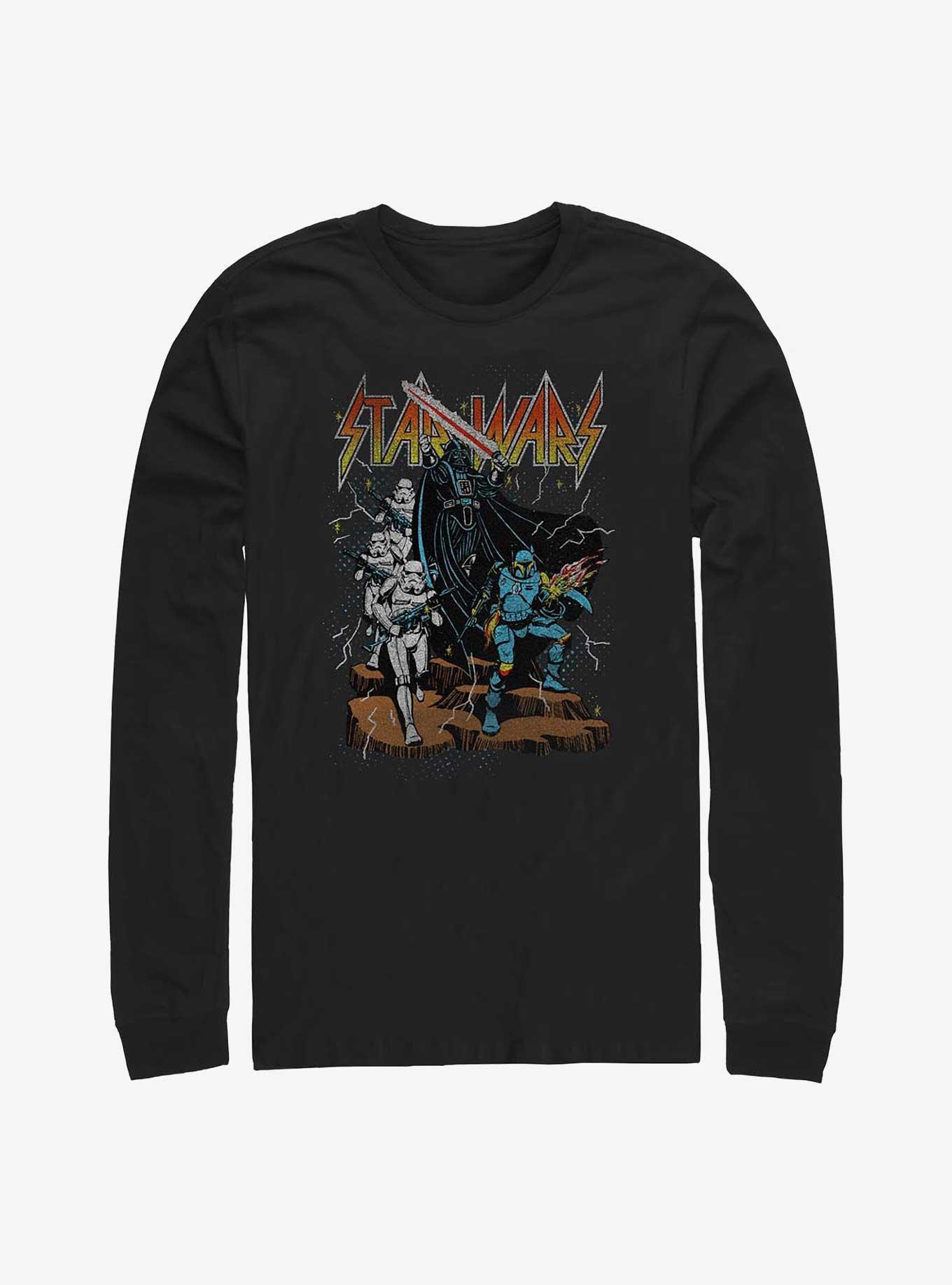 Star Wars Metal Wars Long-Sleeve T-Shirt, BLACK, hi-res