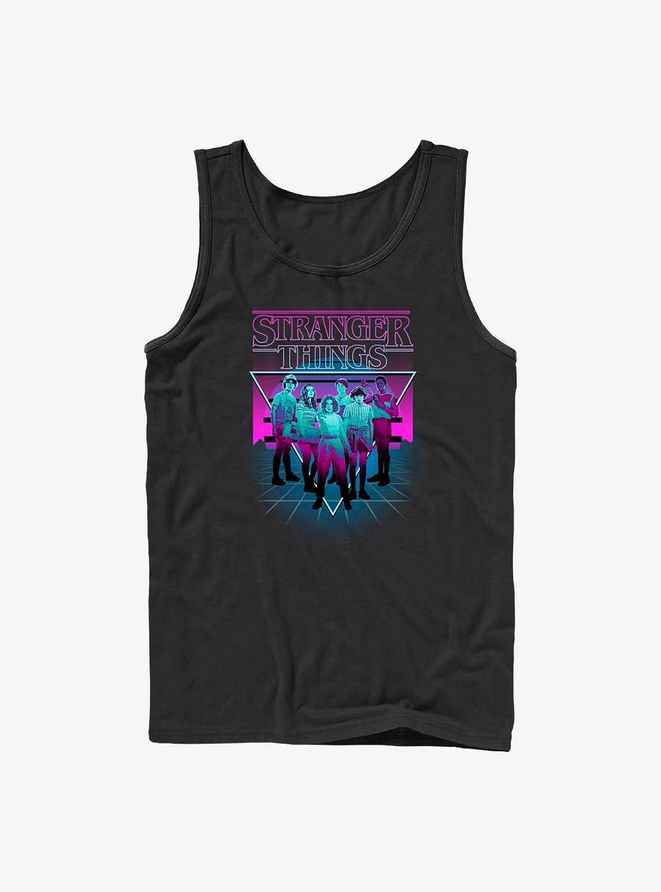 Stranger Things Neon Group Tank, , hi-res