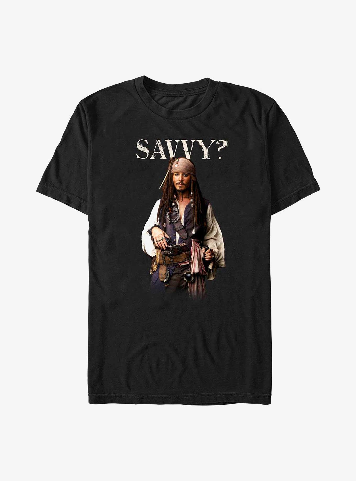 Disney Pirates of the Caribbean Savy T-Shirt, BLACK, hi-res