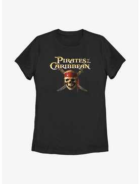 Disney Pirates of the Caribbean Skull Cross Womens T-Shirt, , hi-res