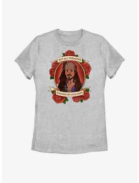 Disney Pirates of the Caribbean Silver And Gold Mate Womens T-Shirt, , hi-res