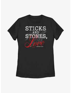 Disney Pirates of the Caribbean Sticks And Stones Love Womens T-Shirt, , hi-res