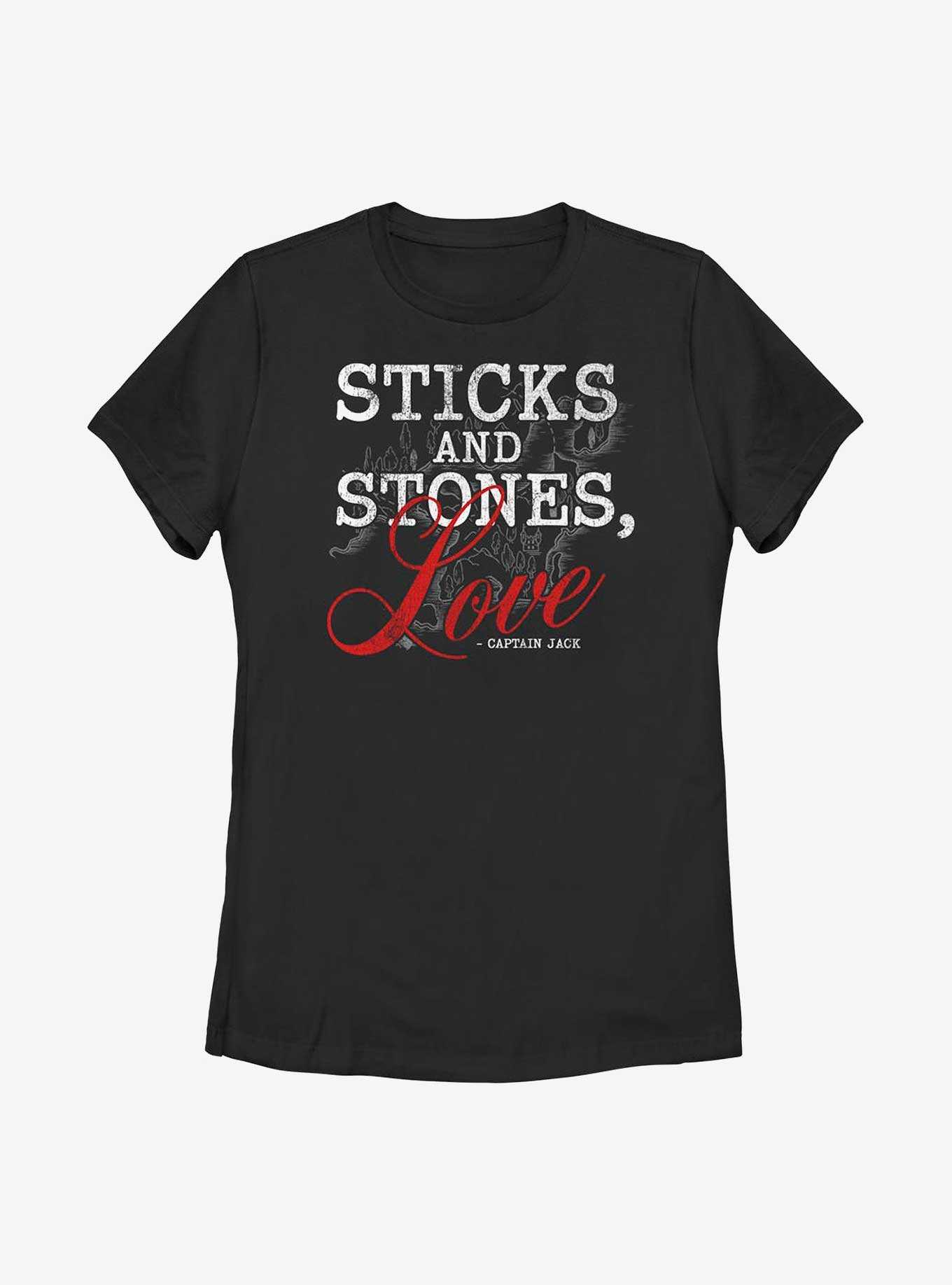 Disney Pirates of the Caribbean Sticks And Stones Love Womens T-Shirt, , hi-res
