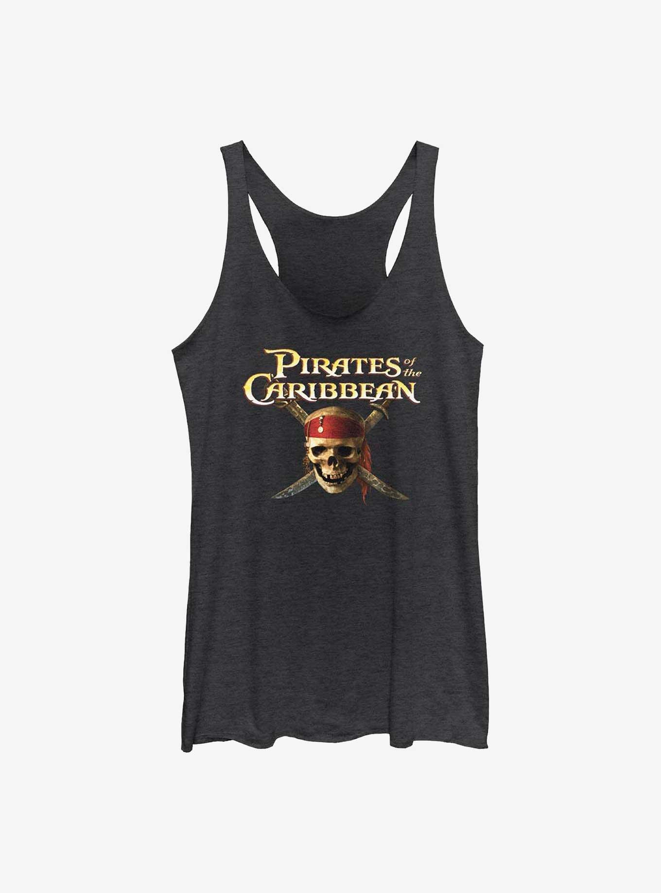 Disney Pirates of the Caribbean Skull Cross Womens Tank Top, , hi-res