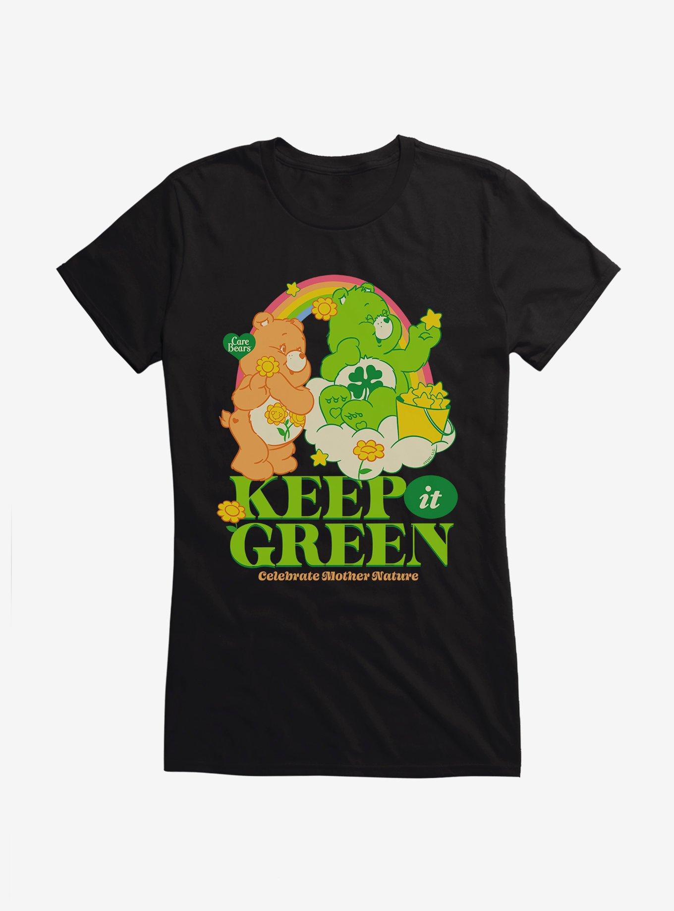 Care Bears Keep It Green Girls T-Shirt