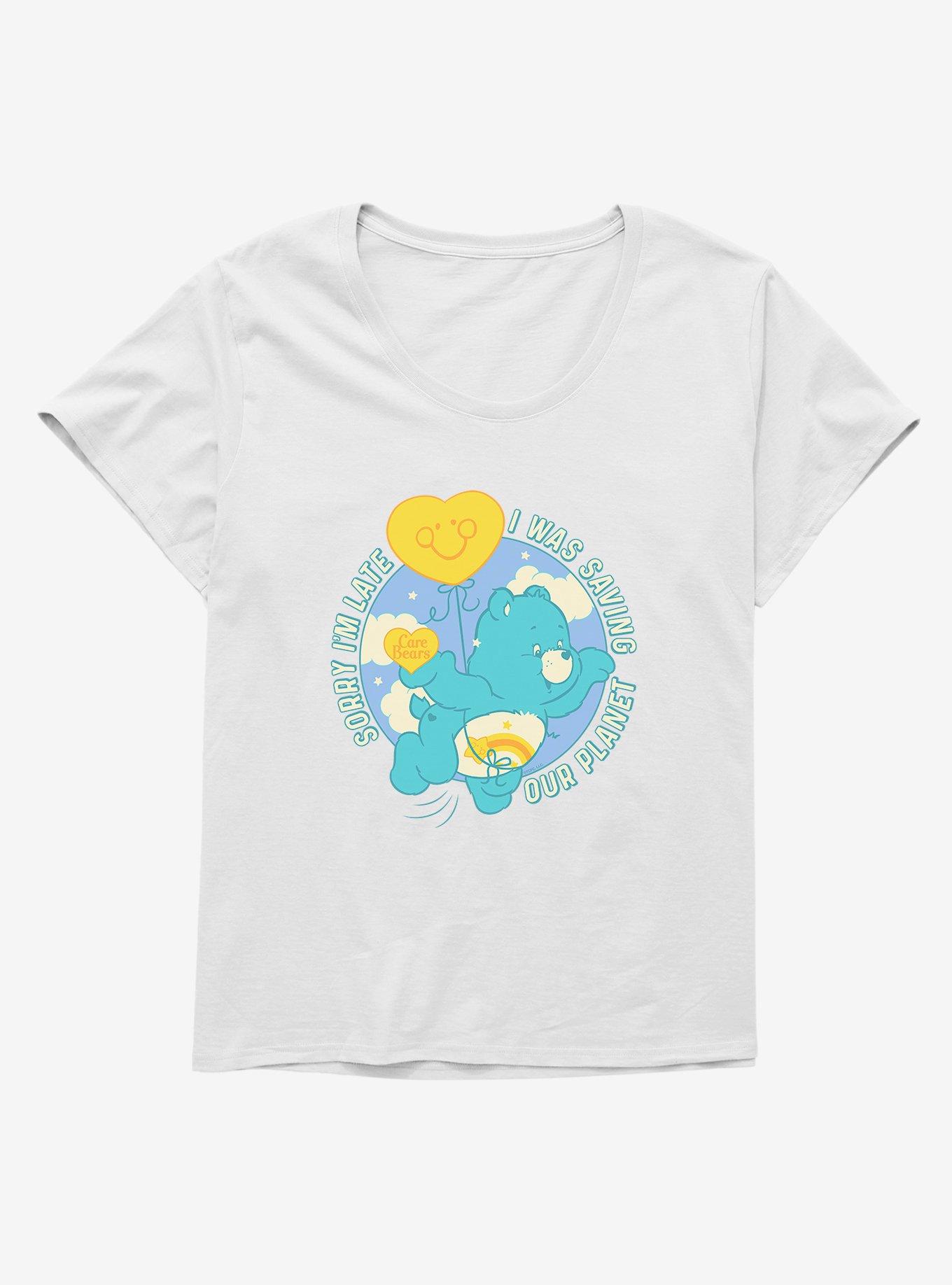 Care Bears Saving Our Planet Girls T-Shirt Plus Size, WHITE, hi-res