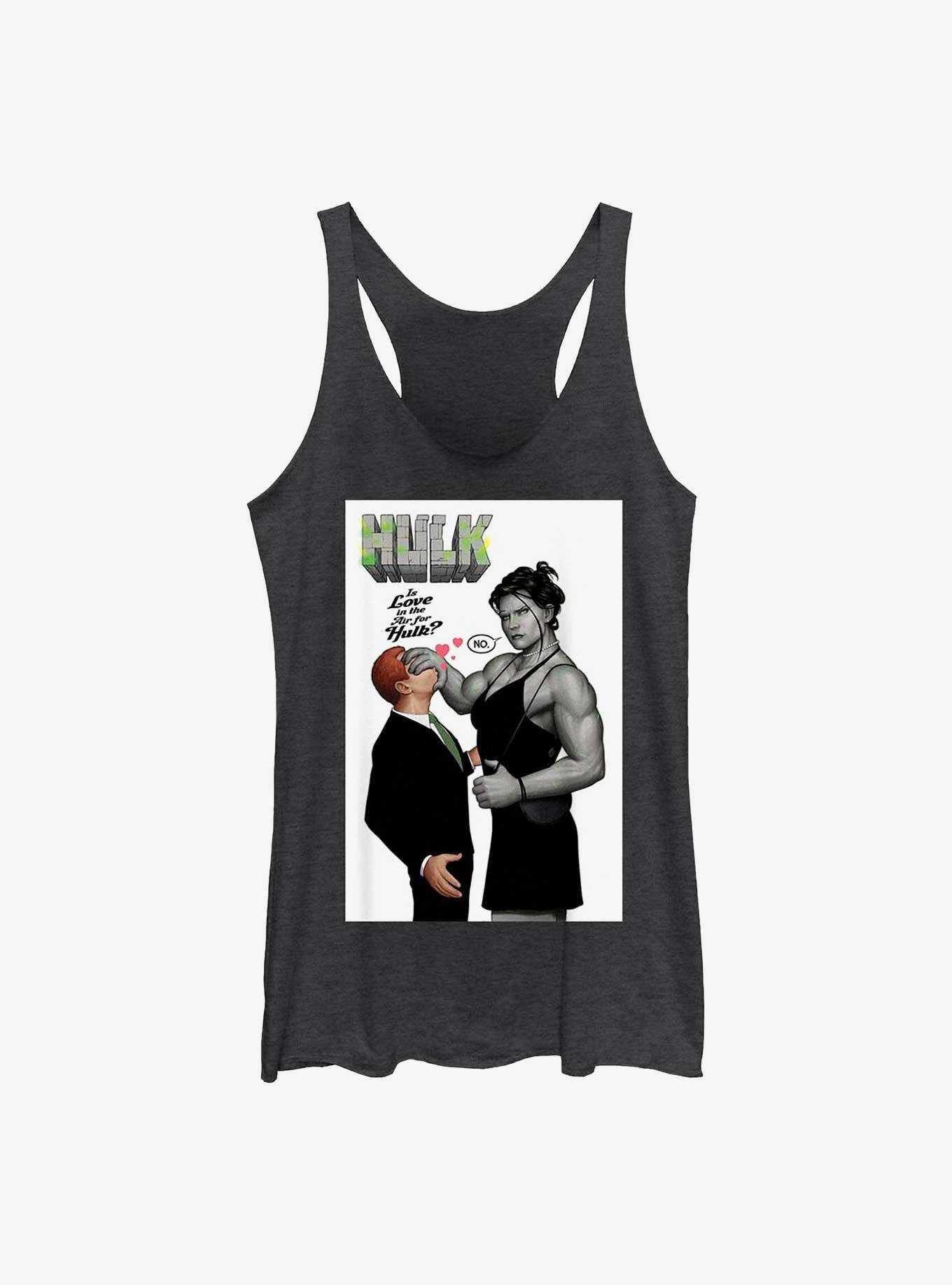 Marvel She-Hulk Love In The Air Comic Womens Tank Top, , hi-res