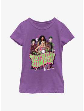 Disney Zombies Birthday Group Youth Girls T-Shirt, , hi-res