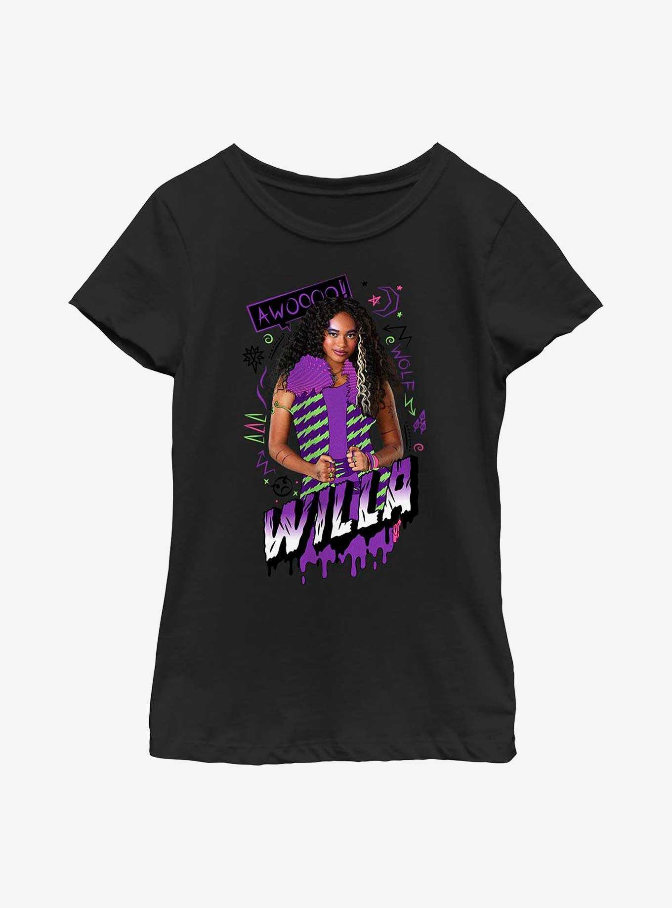 Disney Zombies Willa Wolf Youth Girls T-Shirt, , hi-res