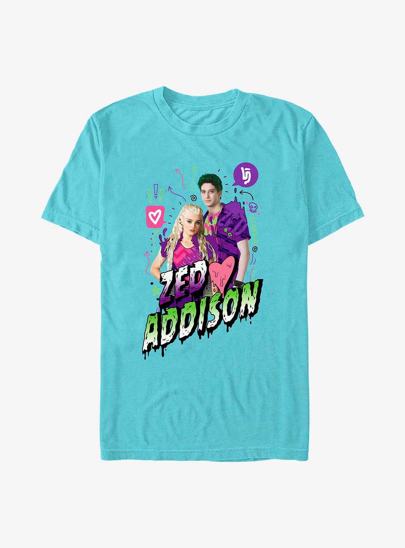 Disney Zombies Zeddison T-Shirt, TAHI BLUE, hi-res