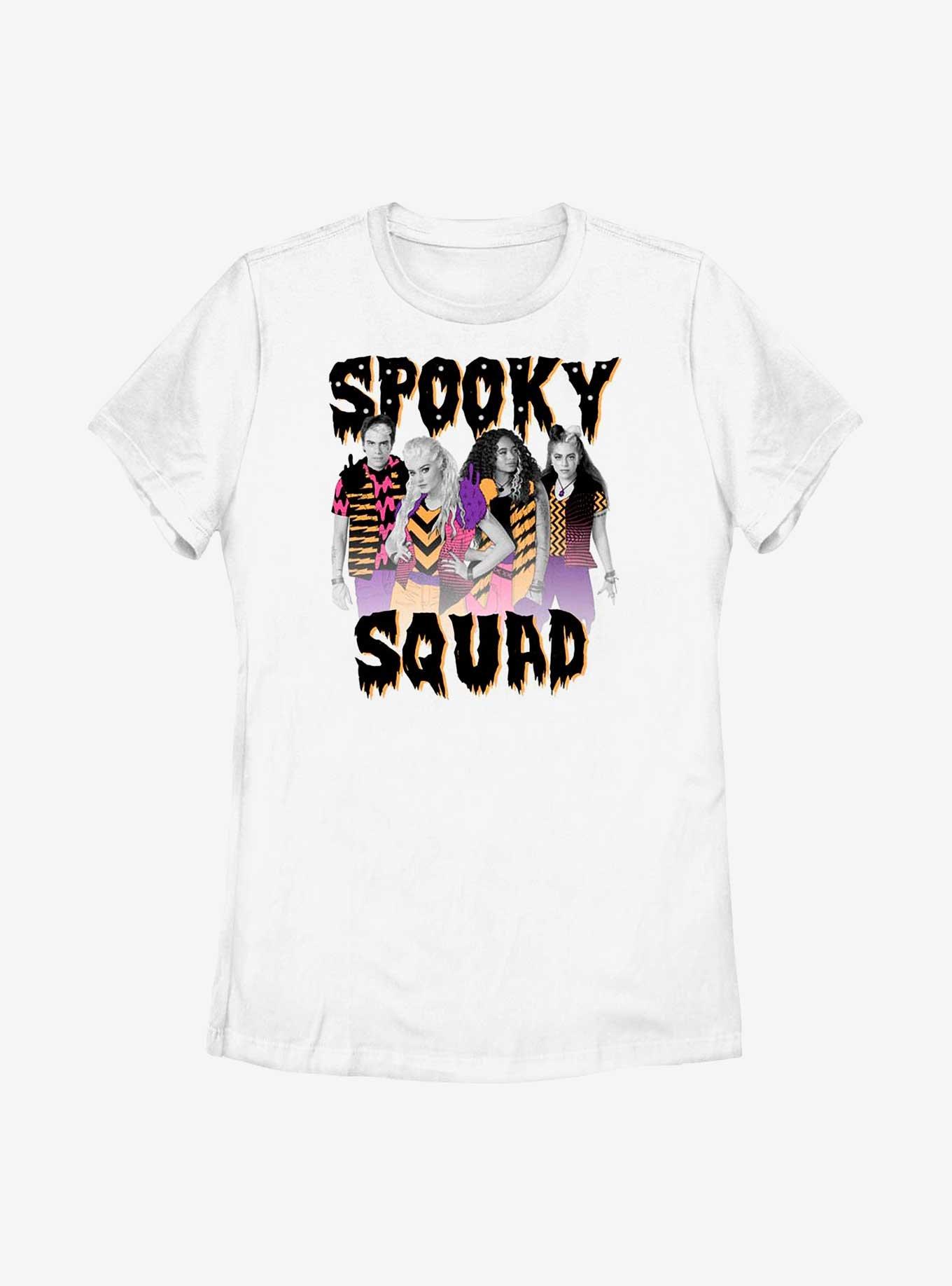 Disney Zombies Spooky Squad Zombies Womens T-Shirt, WHITE, hi-res