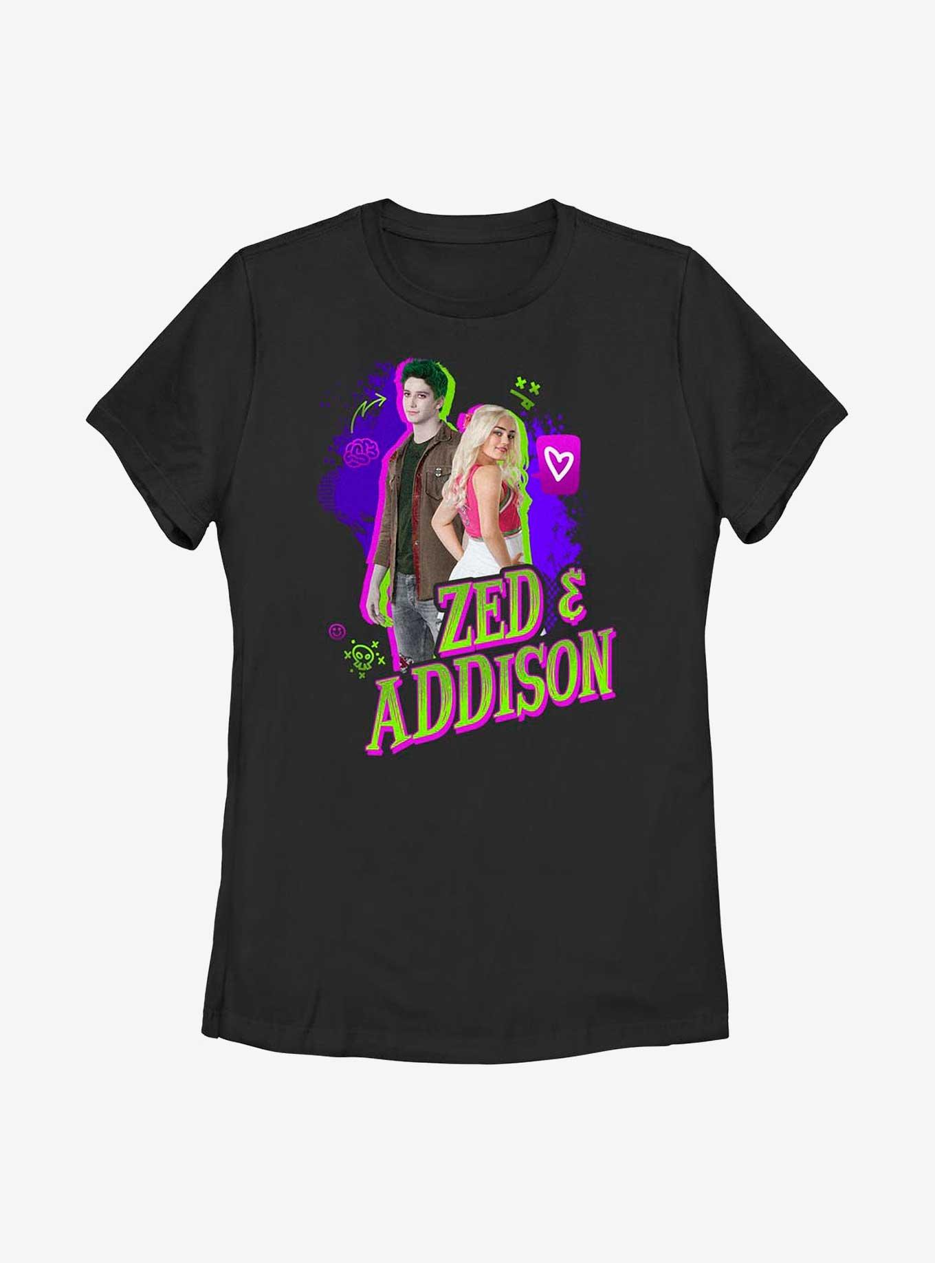 Disney Zombies Zed And Addison Womens T-Shirt, , hi-res