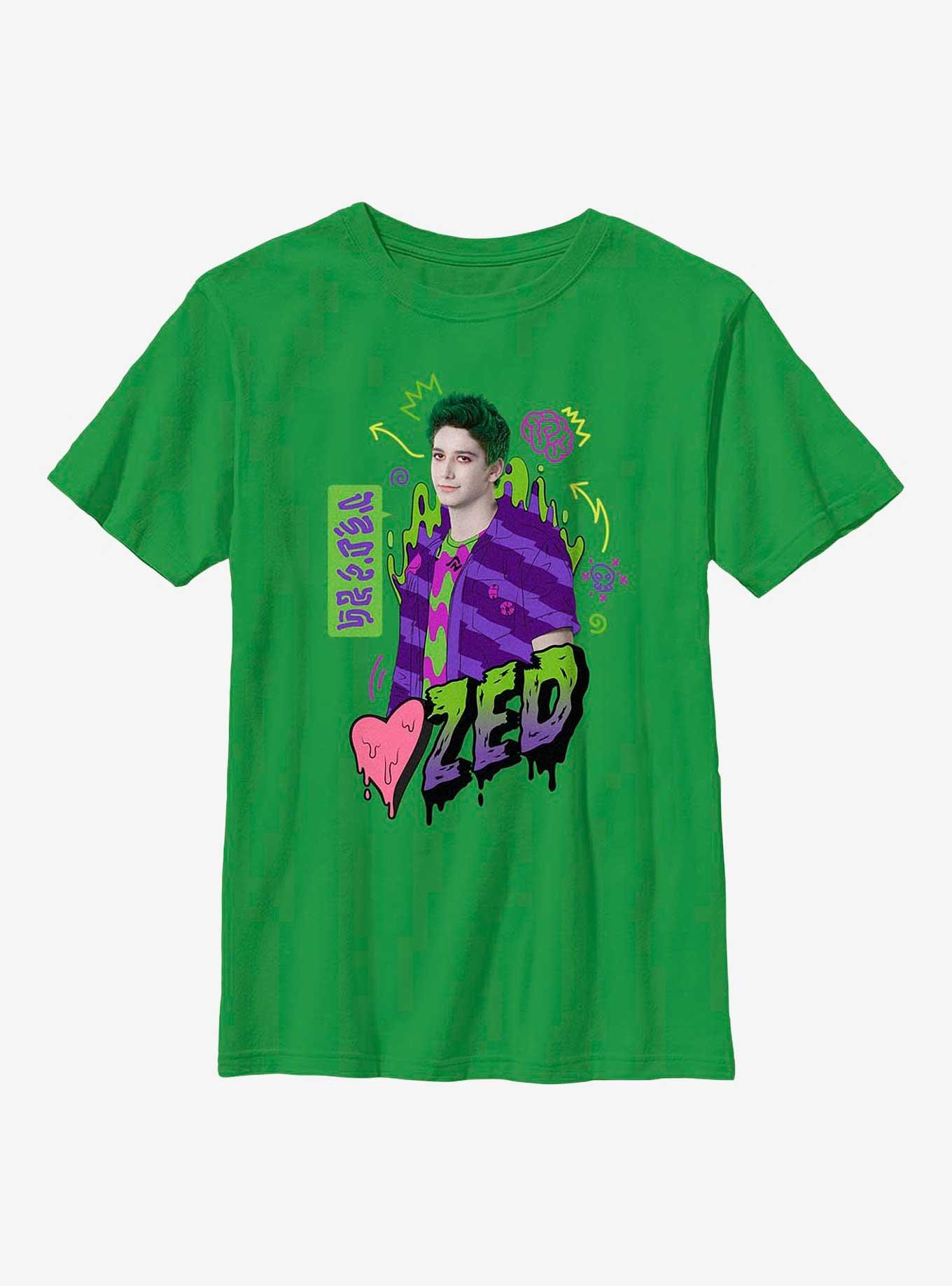 Disney Zombies Love Zed Youth T-Shirt, , hi-res