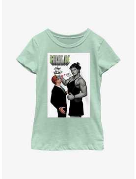 Marvel She-Hulk Love In The Air Comic Youth Girls T-Shirt, , hi-res