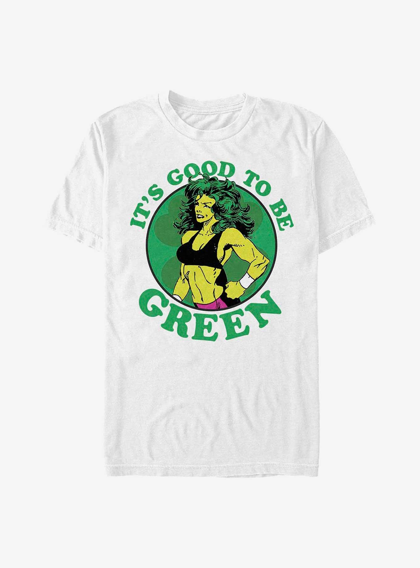 Marvel She-Hulk Good To Be Green T-Shirt, WHITE, hi-res